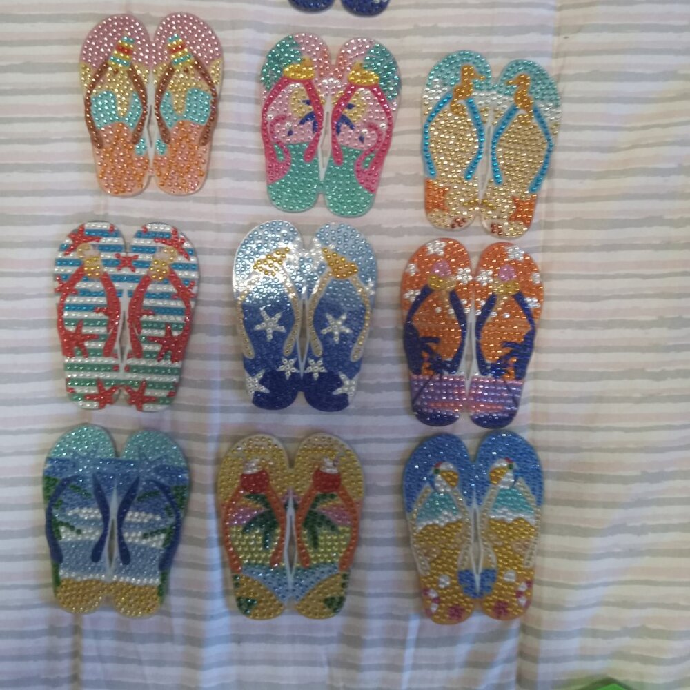 Handmade coasters. Cork bottom and sealed